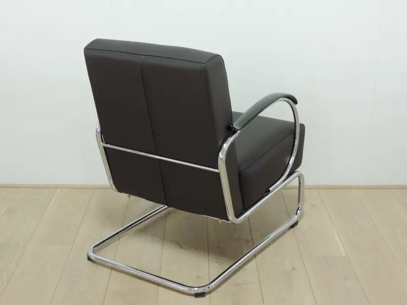 Gispen 407 bruin Toledo leder - LKV