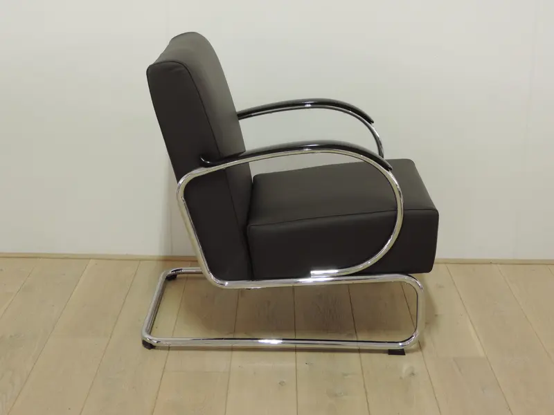 Gispen 407 Bruin Toledo leder - LKV