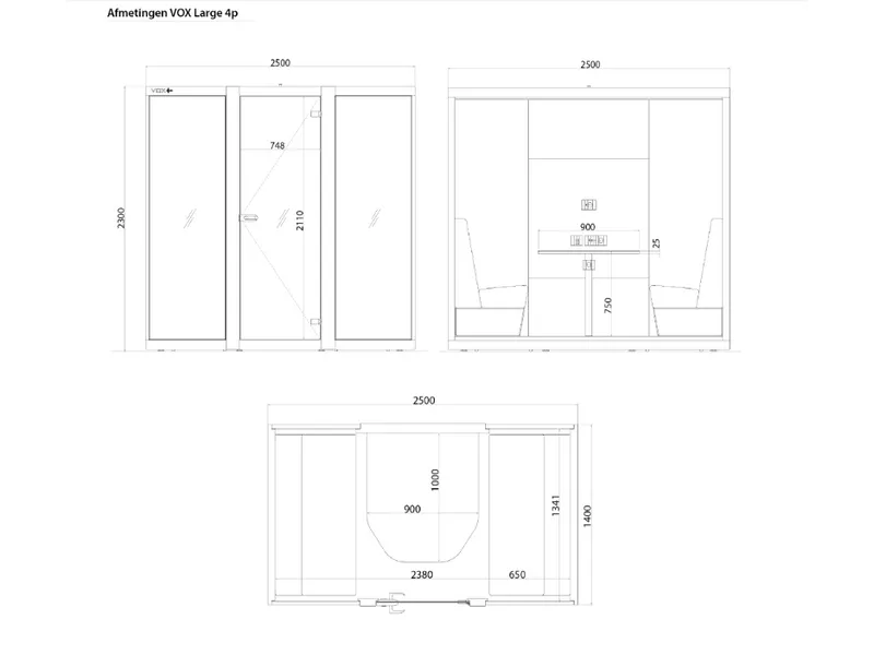 VOX POD Large 4p
