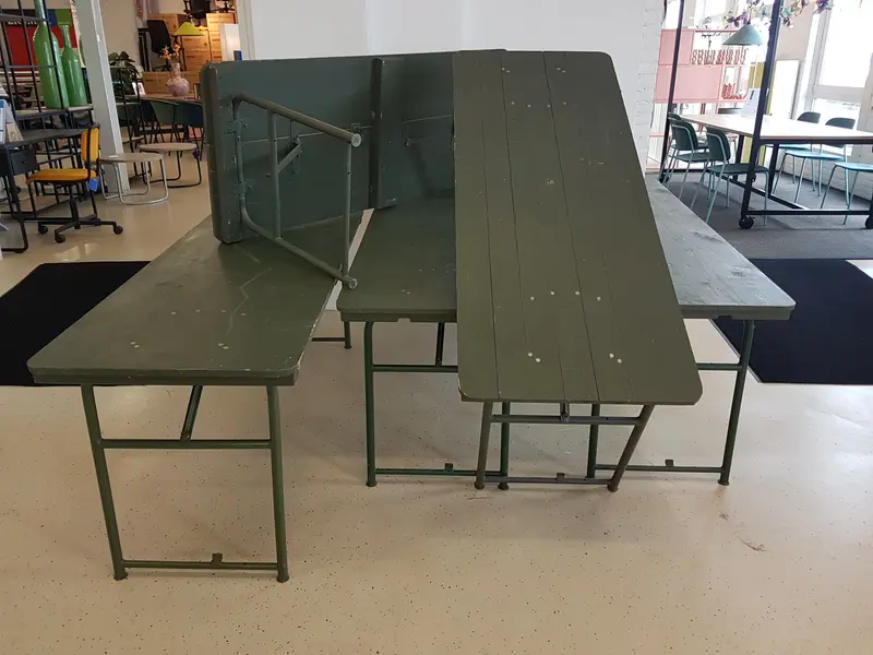Legertafels ( klaptafels )