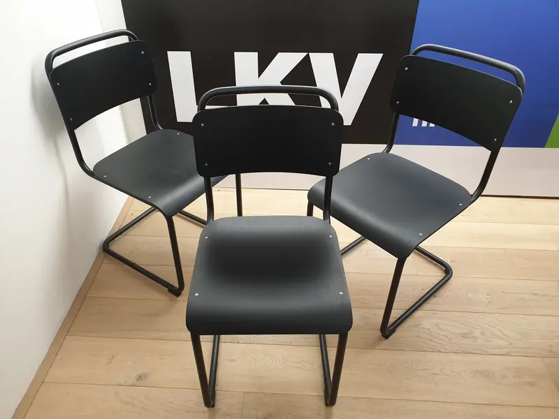 GISPEN 101XL HOUT / zwart Eiken