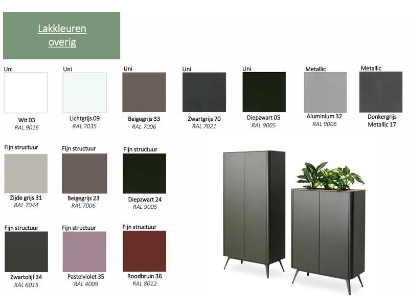 Voortman Credenza  + plantenbak