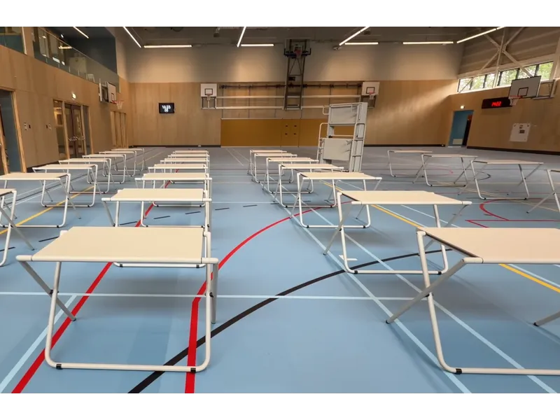 Flat Flip Tentamentafel